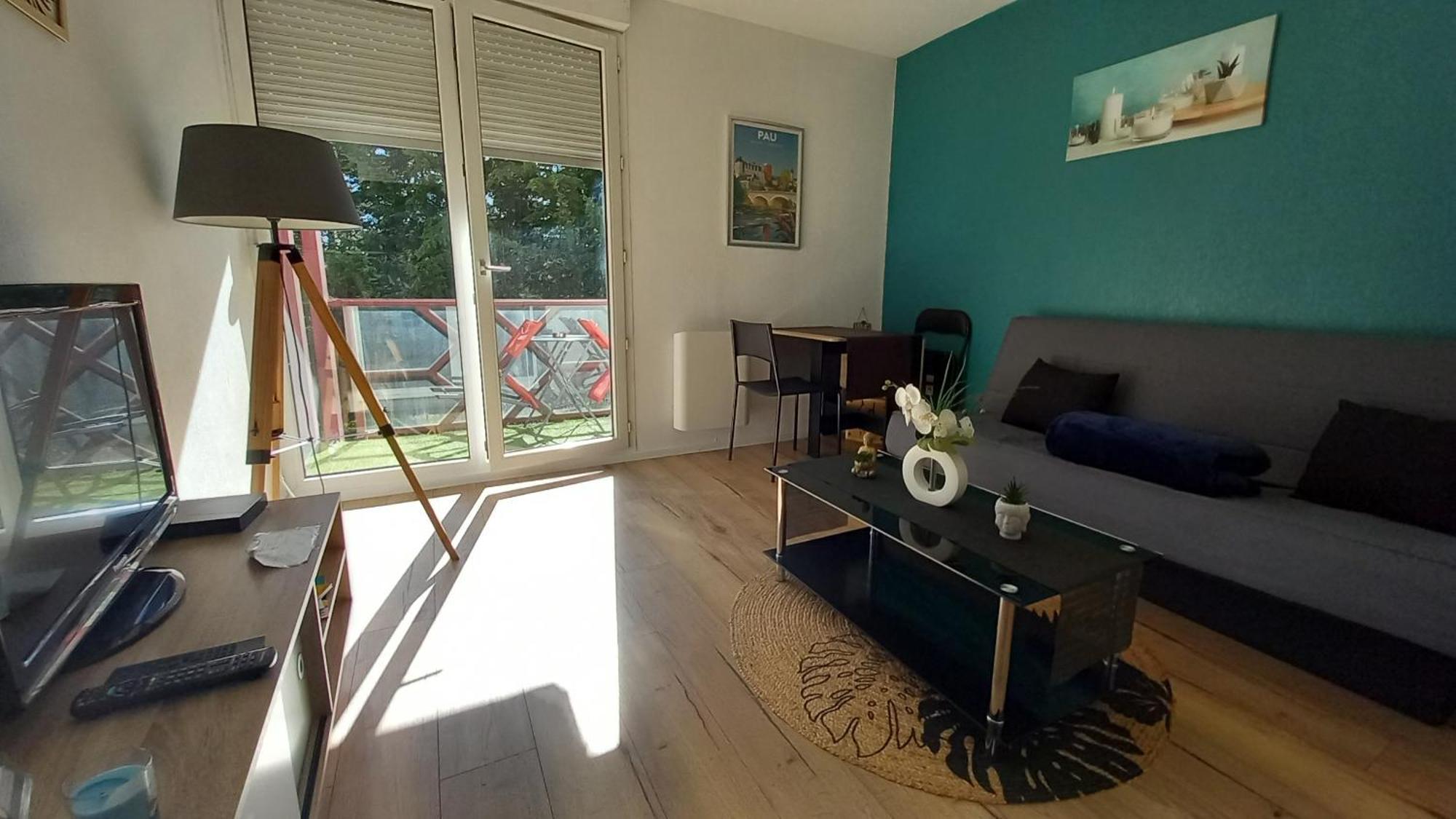 Le Petit Park-Studio-Terrasse- Piscine-Wifi Fibre Apartment Pau Exterior foto